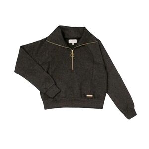 Simply Southern Black Quarter-Zip Pullover